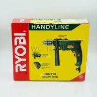 ราคา RYOBI สว่านไฟฟ้า 4 หุน 13 มม. 710 วัตต์ รุ่น HID-710 (11823306113)