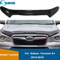 ราคา Bonnet Guards For Subaru Forester SJ 2012 2013 2014 2015 2016 2017 2018 Bonnet Hood Bug Guard Stone (55503164242)
