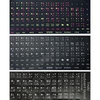 ราคา สติ๊กเกอร์ติดแป้นพิมพ์/คีย์บอร์ด ไทย - อังกฤษ (2368621686)