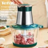 ราคา Tefal เครื่องปั่นอาหาร 3L 1600W เครื่องปั่นกระเทียม เครื่องสับอาหารไฟฟ้าในครัวเรือน เครื่องปั่น ใบมีดเครื่องบดเนื้อ เครื่องปั่นอาหาร เครื่องปั่น เครื่องหั่นเนื้อ เครื่องปั่นอเนกประสงค์ เครื่องบดผัก (2