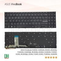 ราคา แป้นพิมพ์โน้ตบุ๊ค ASUS Vivobook X1603ZA, M1603, M1503Q, X1504, F1504, X1505, F1505VA, S1605PA มีไฟ ประกัน 6 เดือน (28664086015)