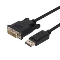 ราคา DisplayPort to DVI Male Cable Model: Y-5118BA Color: Black Cable Length: 1.8M (4045025577)