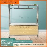 ราคา โต๊ะทำงานสแตนเลสสตีล, ตู้ครัวโต๊ะธุรกิจ,โต๊ะตัดเนื้อหมูสแตนเลส, โต๊ะตัดซุปเปอร์มาร์เก็ต, โต๊ะขายเนื้อ, โต๊ะตัดกระดูก (46702137644)