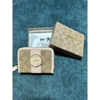 ราคา กระเป๋า สตางค์ coach 2พับ ซิปรอบ (25604362910)