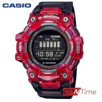 ราคา CASIO G-Shock G-SQUAD นาฬิกาข้อมือ สายเรซิน รุ่น GBD-100SM-4A1DR (สีแดง / ดำ) (22284848507)