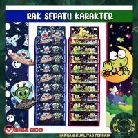 ราคา ชั้นวางรองเท้าแบบแขวนตัวละครแบบซิป (42655821186)