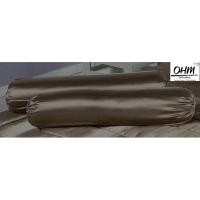 ราคา OHM ปลอกหมอนข้าง ผ้าเครปซาติน 220 เส้น (แพคคู่) สีน้ำตาลเทา (7148794698)