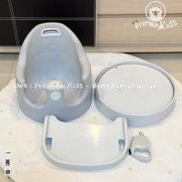 ราคา เก้าอี้หัดนั่ง Bonbebe jumbo seat - Classic Grey (สินค้ามือ2) (29168868092)