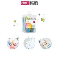 ราคา Deli 0024 Paper Clip Color ลวดสีเสียบกระดาษ คลิปหนีบกระดาษ คลิปสี บรรจุ 100ตัว/กล่อง คลิป ลวดเสียบกระดาษ อุปกรณ์สำนักงาน (28374406329)