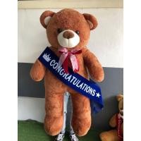 ราคา ของขวัญรับปริญญา ตุ๊กตาหมีตัวใหญ่1เมตร ผ้าขนนุ่มขนไม่ร่วง ขนาด1เมตร โบว์น่ารักมาก ให้เป็นเพื่อนให้แฟนน่ารักสุดๆ (4408833488)