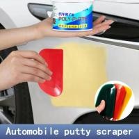 ราคา Paint Tool Putty Oval Scraper Scraper Putty Knife Plastic Car Paint Hand Tool Rubber Material (51103252618)