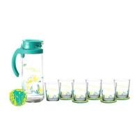 ราคา ชุดแก้วน้ำ+เหยือก OCEAN AMAZING 13 ชิ้น สีเขียวอ่อน ไร้สารปนเปื้อน ทำให้ปลอดภัยในการใช้งาน (7971543516)