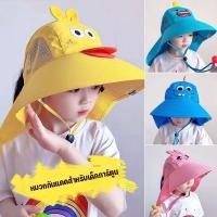 ราคา COD หมวกกันแดดเด็กแบบการ์ตูน กันUV ใส่ไปเที่ยวทะเล (28380679741)