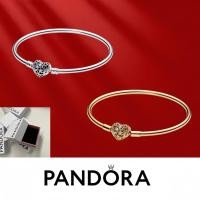 ราคา เครื่องประดับเงินแท้ Pandora S925 กำไลหัวใจ Celestial 593400C01 WOY1 (41877187773)