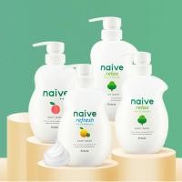 ราคา Japan NAIVE BODY WASH สบู่เหลว นาอิฟ บอดี้ วอช ฟองโฟมทำความสะอาดผิว 530ml (29255799443)