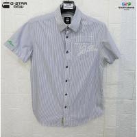 ราคา G-STAR RAW แท้ อก 41 เสื้อเชิ๊ตแขนสั้นผ้า OXFORD สปอตเท่ห์ (15718251329)