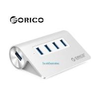 ราคา ORICO M3H4 4 Ports USB3.0 HUB Silver โอริโก้ฮับยูเอสบี 4 พอร์ต ความเร็วUSB3.0 แบบอลูมิเนียม สีเงิน (18617811651)