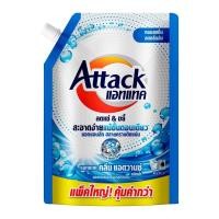 ราคา [โฉมใหม่]น้ำยาซักผ้าแอทแทค ผลิตภัณฑ์ซักผ้าชนิดน้ำสูตรเข้มข้นคลีนแอดวานซ์ 1400มล. (41251928770)