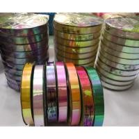 ราคา ริบบิ้น ริบบิ้นพับเหรียญTW เนื้อเงา สีรุ้ง เนื้อพลาสติกเงา เบอร์2 (2034180429)