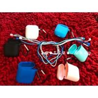 ราคา <พร้อมส่ง>เคสซิลิโคนแอร์พอทพร้อมห่วงคล้องและสายรัด (silicone case and key chain apple airpods) (1650180809)