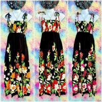 ราคา เดรสยาวเชือกปรับระดับได้ หน้าอกสม๊อครอบอกเป็นเนื้อผ้าสปันนิ่มลื่นทิ้งตัวใส่สบายไม่ร้อน (24926274911)