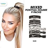 ราคา Nike Collection ไนกี้ ยางรัดผม ยางรัด Mixed Ponytail Holder 9PK (550) (10302916998)