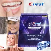 ราคา แถมฟรีของแท้ แผ่นฟอกฟัน Crest 3D White Luxe Professional Effects Whitestrips แผ่นฟอกฟันขาว (27303768160)
