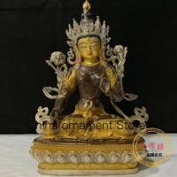 ราคา 30cm 12" Bronze Gilt guanyin Kwan-yin Bodhisattva Seven eyes Tara Buddha Statue (50552843364)