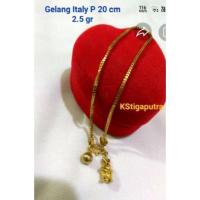 ราคา สร้อยข้อมือ Milano 925 Silver 24K Gold Plated (28690359517)