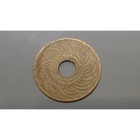 ราคา สตางค์รู เนื้อทองแดง 1 สตางค์ ร.ศ.127 ผ่านใช้ (19907863696)