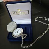 ราคา นาฬิกากลม สภาพดีมาก ดูเวลา Martell มีตะขอห้อยหูกางเกง (28955235918)