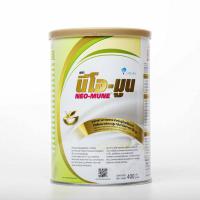 ราคา NEO-MUNE Vanilla Flavor 400 g.นีโอ-มูน กลิ่นวนิลลา 400 g. สำหรับผู้ป่วยที่ต้องการโปรตีนและพลังงานสูง จำนวน 1 กระป๋อง (44500247549)