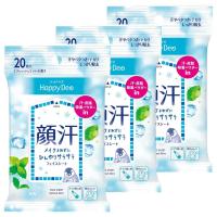 ราคา MANDOM Happy Deo Face Sheet [Can be used over makeup] Refresh Mint Set 20 sheets (x 3) (42954769007)