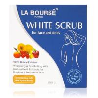 ราคา LA BOURSE WHITE SKRUB ครีมขัดผิวขาวลาบูส 250กรัม (9414758358)
