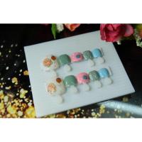 ราคา ลายเล็บเท้าลายน่ารักโทนพาสเทล (8706371246)