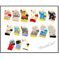 ราคา ถุงเท้าเด็ก ข้อยาว เนื้อดี ลายน่ารัก (12คู่) ❤️ (2680153406)