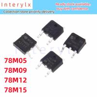 ราคา 5pcs/lot L78M05CDT 78M05 TO252 7805 750mA 78M09 78M12 78M15 Patch TO-252 Three-End Voltage Regulator Triode (24980230055)