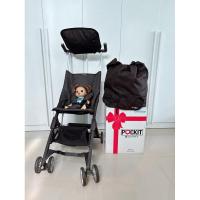 ราคา รถเข็นเด็ก Gb goodbaby พับเล็ก น้ำหนักเบา รุ่น Pockit พับขึ้นเครื่องได้ มือ 2 ของแท้ % (29535331855)