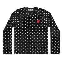 ราคา (ใหม่และแท้%) PLAY COMME des GARCONs แขนยาว ลายจุด Size Lady ใหม่ !! (1899648542)