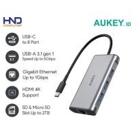 ราคา AUKEY USB HUB TYPE-C 8 in 1 CB-C91 - 500903 (28409933213)