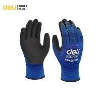 ราคา Deli ถุงมือช่าง ถุงมือกันบาด วัสดุโพลีเอสเตอร์ ไนลอน กันลื่น กันน้ำ กันบาด ระบายอากาศ Gardening gloves (43125202476)