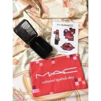 ราคา MAC set กล่องใส่ลิปสติกมีกระจกพร้อมแปรง + กระเป๋า + ชิ้นรีด (8478022224)