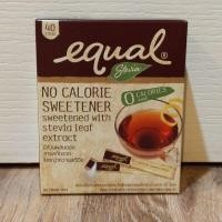 ราคา equal stevia อิควล สตีเวีย สารสกัดจากหญ้าหวาน (40 ซอง/กล่อง) (3125177346)