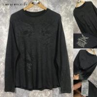 ราคา เสื้อยืดมือสองแขนยาว แบรนด์สเก็ต สตรีทแฟชั่น size L (27579401293)