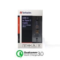 ราคา Verbatim 2m USB-A to USB-C Charging Cable (2302266134)