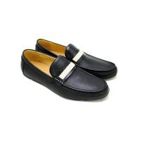ราคา MANWOOD รองเท้าลำลอง หนังแท้ รุ่น DE1211-51 สีดำ (42875995816)