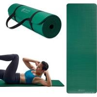 ราคา Gaiam Essentials ที่นอนโยคะและเพลียติสมีความหนามากถึง 2/5" (10 มม.), มาพร้อมสายพยุงแบบคล้องง่าย เพื่อการสนับสนุนในการออกกำลังกายและใช้งานในฟิตเนส (54203390651)