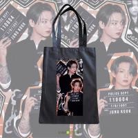 ราคา JEAN JUNGKOOK BUTTER BTS TOTE BAG - CANVAS TOTE BAG (41907752040)