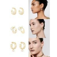 ราคา ของแท้ DIOR 24 ต่างหูมุกทองคำขาวสำหรับสุภาพสตรี (29502897698)