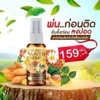 ราคา สเปรย์แก้เจ็บคอ 30ml.สเปร์ยพ่นคอ สเปร์ยแก้ไอ สเปรย์พ่นคอกระชายขาว OK FRESH (10734394962)